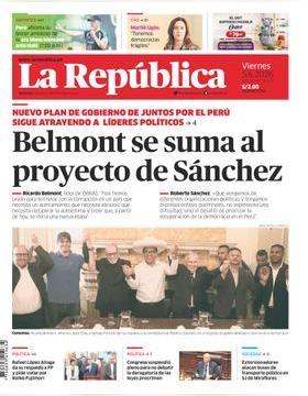 Edición Impresa - La Republica | Lima - Viernes 05 de Junio del 2026