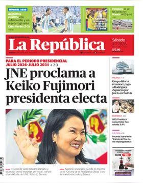 Edición Impresa - La Republica | Lima - Sabado 04 de Julio del 2026