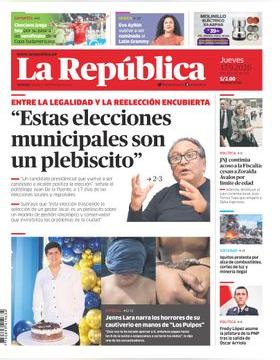 Edición Impresa - La Republica | Lima - Jueves 17 de Setiembre del 2026