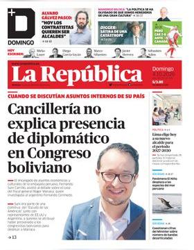 Edición Impresa - La Republica | Lima - Domingo 04 de Octubre del 2026