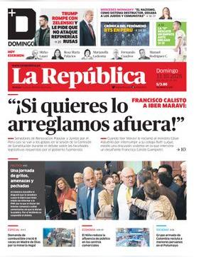 Edición Impresa - La Republica | Lima - Domingo 11 de Octubre del 2026