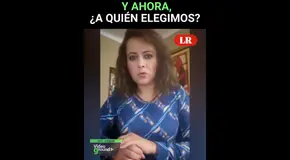 Y ahora, ¿a quién elegimos?