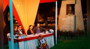 Homenajearon a Javier Diez Canseco a cuatro años de su fallecimiento