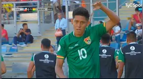 Jugador boliviano celebró gol a Chile haciendo referencia al problema marítimo [VIDEO]