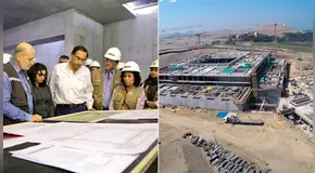 Martín Vizcarra supervisó avances de construcción del Museo Nacional del Perú