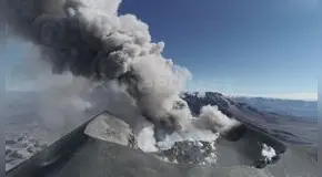 Arequipa: localidades son afectadas por cenizas del volcán Sabancaya