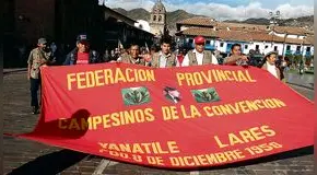 Cocaleros de Cusco arremeten contra el congresista Guillermo Bermejo