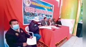 Dirigentes ligados a Pedro Castillo en Puno insisten con la Asamblea Constituyente