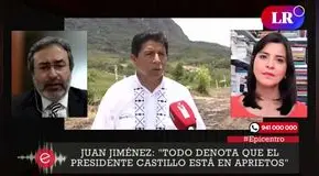 Juan Jiménez: “Definitivamente, el presidente está en aprietos”