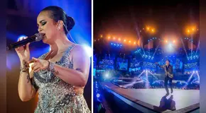 Daniela Darcourt cantó recordado tema en la segunda noche de concierto del Grupo 5