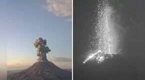 Volcán Ubinas incrementa su proceso eruptivo: emitió fragmentos balísticos de lava