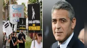 Propuesta de George Clooney para poner fin a la huelga de actores fue rechazada por el sindicato