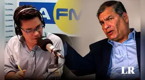 Rafael Correa pierde los papeles en entrevista con La FM Radio: "Seré presidente de Ecuador si me da la gana"