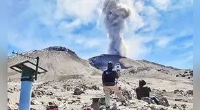 Alerta naranja por explosiones del volcán Sabancaya: ¿cuántos sismos provoca el macizo de Arequipa?