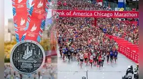 Maratón de Chicago 2024: fecha, dónde ver y significado de la línea azul que guía a miles de corredores en EE. UU.