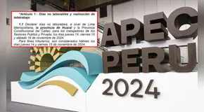 Teletrabajo obligatorio los días 11, 12 y 13 de noviembre por APEC 2024: ¿a quiénes aplica esta medida?