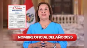 ¿Cómo se llama el año 2025 en Perú? Conoce qué dice el decreto oficial del Gobierno