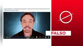Video de Eugenio Derbez que insta al voto juvenil no se relaciona con las elecciones de Ecuador