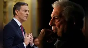Pedro Sánchez, presidente de España, lamenta el fallecimiento de Vargas Llosa: "Maestro universal de la palabra"