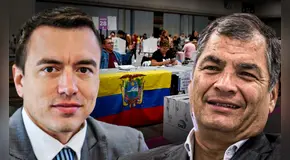 Rafael Correa denuncia presunto "fraude" electoral en Ecuador y pide investigar el triunfo de Daniel Noboa