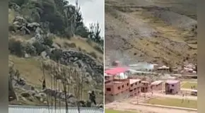 Enfrentamiento entre policía y miembros de Fuerabamba deja 3 heridos en minera Las Bambas, Apurímac