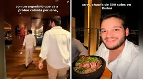 Argentino en Dubái revela que pagó más de S/350 por un plato de arroz chaufa en restaurante peruano y en redes reaccionan: “Es un robo”