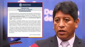 Fiscalía presenta denuncia constitucional contra Josué Gutiérrez por contrataciones a dedo en la Defensoría del Pueblo