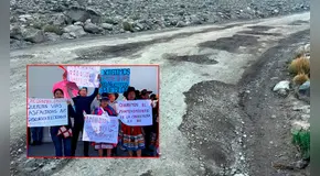 "¡No queremos más volcaduras y fallecidos!", comunidades campesinas en Arequipa exigen mantenimiento de carretera