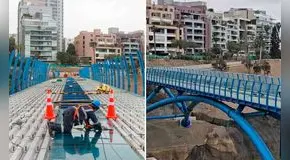 Contraloría advierte riesgo de descargas eléctricas en Corredor Turístico Miraflores-Barranco y municipalidad responde