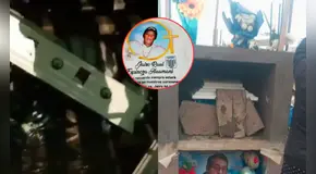Profanan tumba de hincha de Alianza en VMT y roban la camiseta con la que fue enterrado