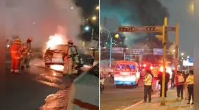 Auto se incendia en el Rímac en vías hacia Acho: no se reportan heridos ni fallecidos, según bomberos Auto se incendia en el Rímac en vías hacia Acho: no se reportan heridos ni fallecidos, según bomberos