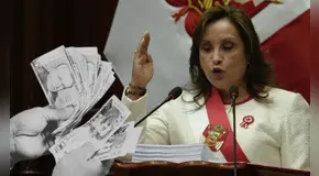 Dina Boluarte recuerda alza salarial de S/331, pero poder adquisitivo solo subió 1%