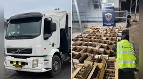 Interceptan licores de contrabando en vehículo de la Marina de Guerra: técnicos son detenidos
