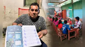 Ministerio de Educación anula contrato de profesor por mostrar pésimas condiciones de estudio de niños en comunidades amazónicas
