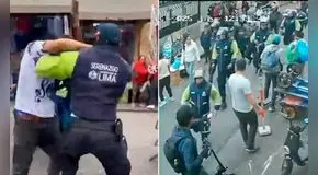 Fiscalizadores golpean y dejan sin dientes a un ambulante durante intervención en Mesa Redonda, Cercado de Lima