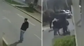 Cámaras captan a 8 sujetos atacando violentamente a un arquitecto en Chimbote: víctima sobrevivió de milagro