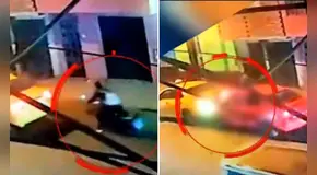 Barrios Altos: motociclista muere arrollada por auto mientras era remolcada por un taxi