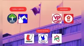39 organizaciones políticas en carrera para las Elecciones 2026: 36 partidos y 3 alianzas electorales