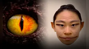 El raro caso médico de una mujer que veía a las personas como dragones por una condición cerebral