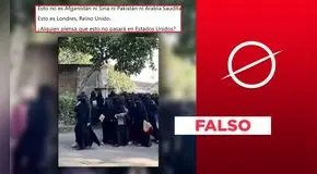 Este video no muestra a un grupo de mujeres musulmanas inmigrantes en Londres