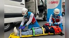 Ambulancias del SAMU ya han atendido a cerca de 10.000 víctimas de accidentes solo en Lima Metropolitana