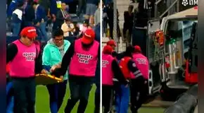 Gianfranco Chávez sufrió desmayo en pleno Alianza Lima vs Garcilaso: lo retiraron de emergencia en ambulancia