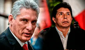 La vacancia de Pedro Castillo altera “la voluntad popular” en Perú, dice presidente cubano