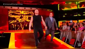 Brock Lesnar reapareció y destruyó a Reigns y Strowman en WWE Hell in a Cell [VIDEO]