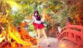 Candidata que hizo cosplay de Asuka de Evangelion gana elección y lo festeja disfrazándose de Sailor Moon [FOTOS]