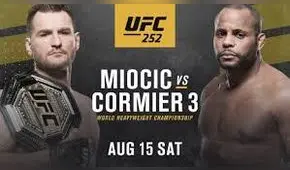 UFC 252: Stipe Miocic retiene el título de peso completo ante Daniel Cormier