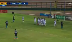 Alianza Lima vs. San Martín: sensacional golazo de tiro libre de Pacheco que da vida a íntimos [VIDEO]
