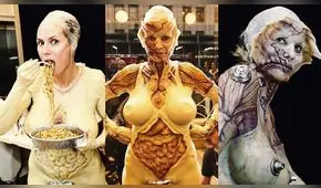 La escalofriante transformación de Heidi Klum para Halloween