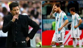 Vía Whatsapp filtran audio de Simeone: “En el vestuario se están agarrando a trompadas"