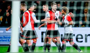 Feyenoord venció 1-0 al FC Utrecht por los octavos de la Copa de Holanda [RESUMEN]